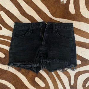 Black Jean Shorts Universal Thread Size 0